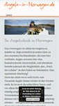 Mobile Screenshot of angeln-in-norwegen.de